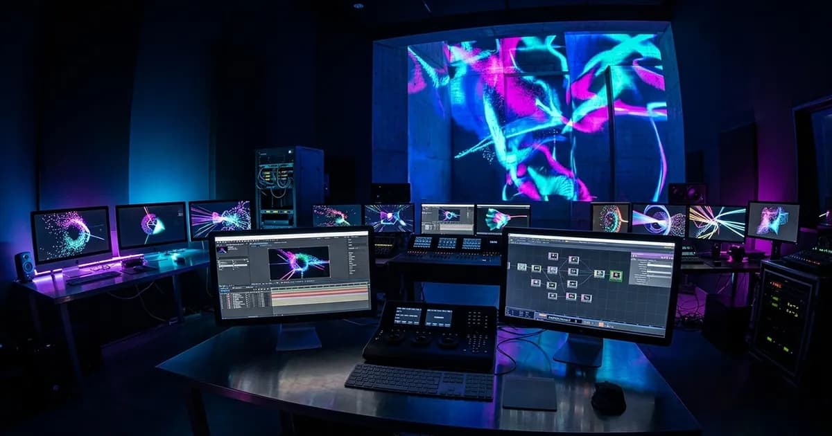 Créer du contenu vidéo pour le mapping : outils et workflows