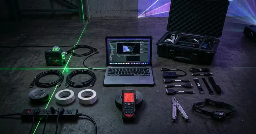 Essential Video Mapping Tools: Field Checklist